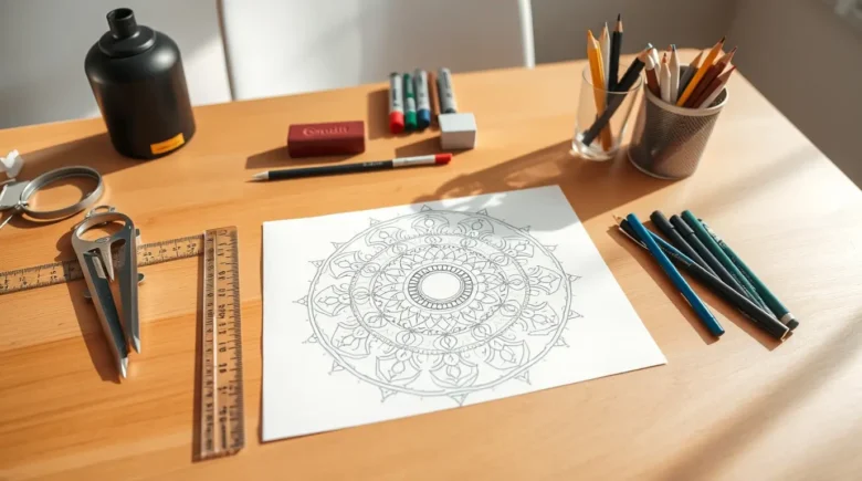 Ferramentas para Criar Mandalas: Dicas para Mais Facilidade e Beleza