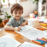 Mandalas para Crianças: conexão e diversão terapêutica