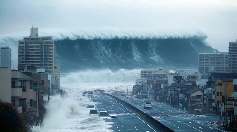sonhar com tsunami